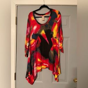 Red/Orange//Blk Tunic from Philosophy